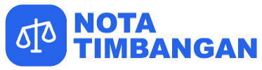 NOTA TIMBANGAN